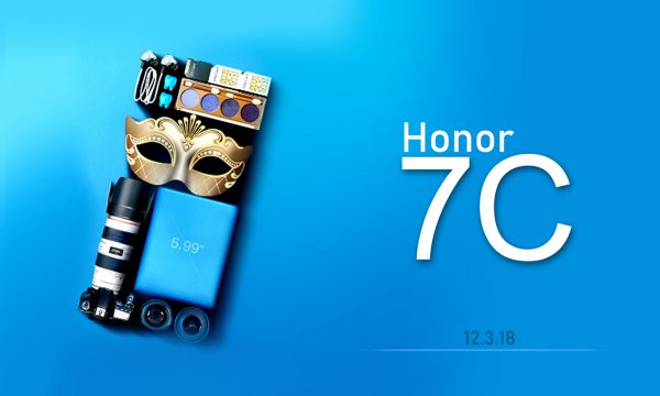 Представлен Honor 7C — бюджетный смартфон с разблокировкой по лицу