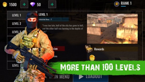 Zombie Shooter Hell 4 Survival 1.64. Скриншот 4