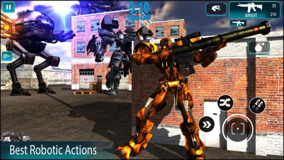 Robot Warrior Battlefield 2018 1.0. Скриншот 2