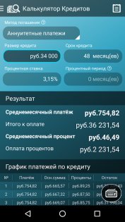 Мульти Калькулятор 1.8.6. Скриншот 6