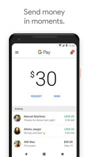 Google Pay Send 22.0.201457726. Скриншот 3