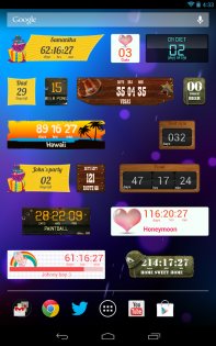Виджет отсчета времени 10.0. Скриншот 20