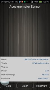 Sensor Box for Android 6.93. Скриншот 3