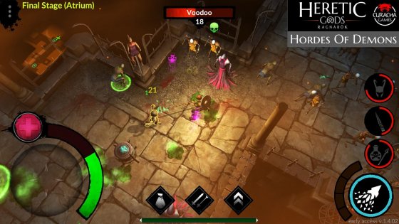 Heretic Gods 1.41.00. Скриншот 2