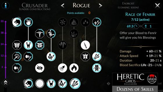 Heretic Gods 1.41.00. Скриншот 3