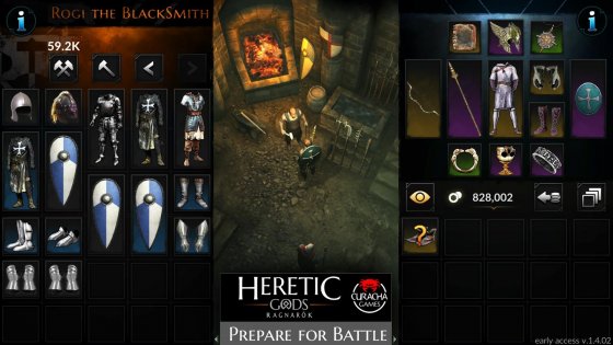 Heretic Gods 1.40.06. Скриншот 8