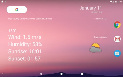 Твоя местная погода 6.1.1. Скриншот 6