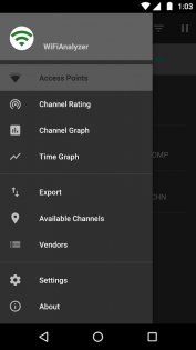WiFi Analyzer 3.1.3. Скриншот 2