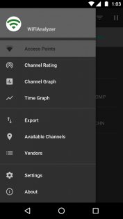 WiFi Analyzer 3.2.1. Скриншот 2