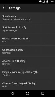 WiFi Analyzer 3.2.1. Скриншот 8