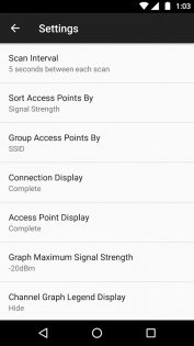 WiFi Analyzer 3.1.3. Скриншот 15