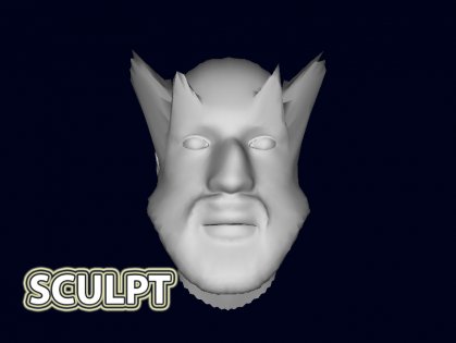 d3D Sculptor 9.58. Скриншот 3