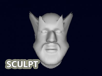 d3D Sculptor 9.73. Скриншот 3