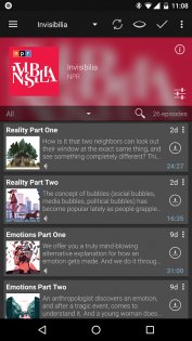 Podcast Addict 2025.3. Скриншот 2
