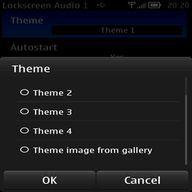 Lockscreen Audio Beta 1.3. Скриншот 3