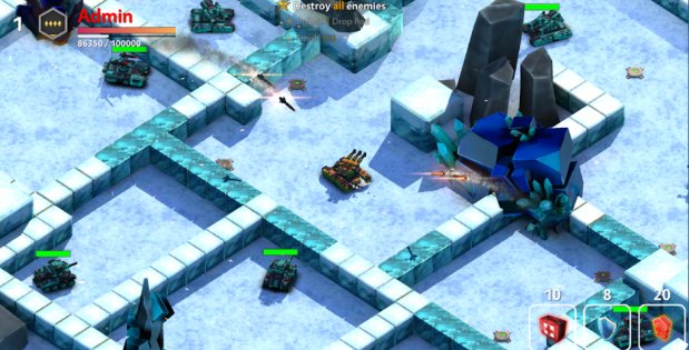 Block Tank Wars 3 1.19. Скриншот 5