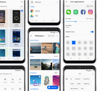 Smart Launcher 6.5.025. Скриншот 4