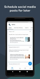 Buffer – управление соцсетями 8.13.4. Скриншот 1