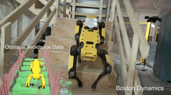 Видео: роботы Boston Dynamics самостоятельно бегают по улице и лаборатории
