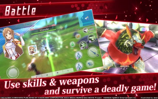 Sword Art Online – Integral Factor 2.7.5. Скриншот 3