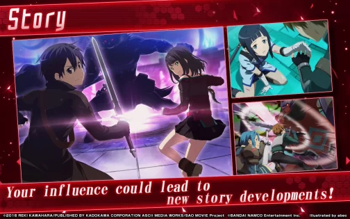 Sword Art Online – Integral Factor 2.7.5. Скриншот 4