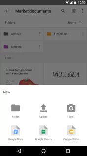 Google Диск 2.25.170.0. Скриншот 4