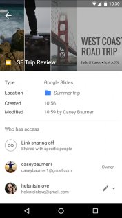 Google Диск 2.25.170.0. Скриншот 7