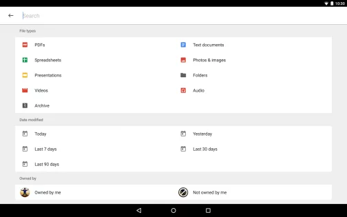 Google Диск 2.25.170.0. Скриншот 10