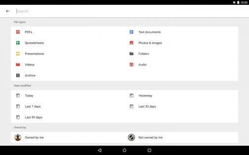 Google Диск 2.25.190.3. Скриншот 10