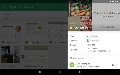 Google Диск 2.25.170.0. Скриншот 18