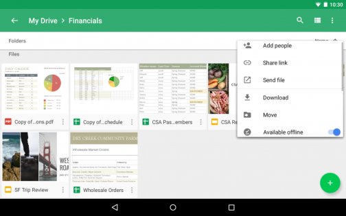 Google Диск 2.25.170.0. Скриншот 19
