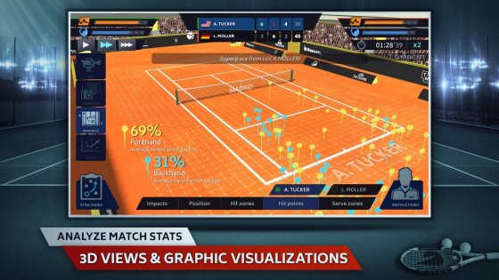 Tennis Manager Mobile 1.43.5998. Скриншот 6