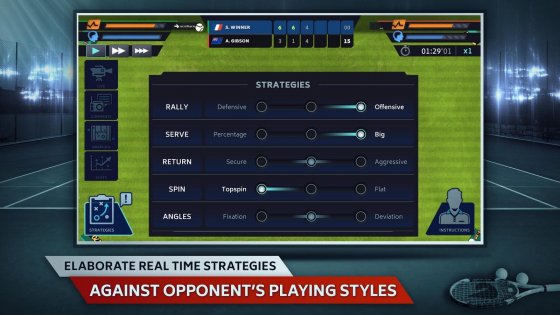 Tennis Manager Mobile 1.48.6027. Скриншот 7