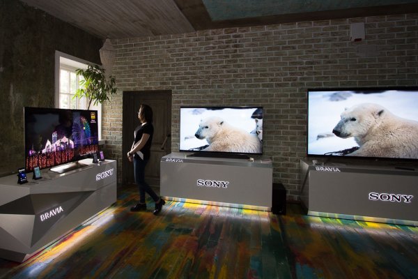 Sony представила новые телевизоры BRAVIA России