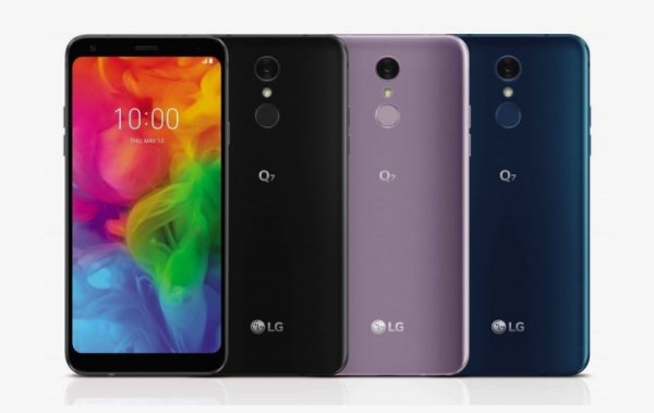 LG представила трио смартфонов Q7, Q7+ и Q7α — упрощённые версии флагмана LG G7
