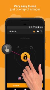 VPNhub 3.25.1. Скриншот 6