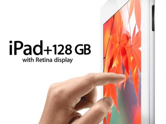 Российские цены на iPad c 128 Гб памяти