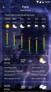 Weather Forecast Accu 1.102.447.01. Скриншот 3