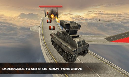 Impossible Tracks: US Army Tank Driving 1.1. Скриншот 3