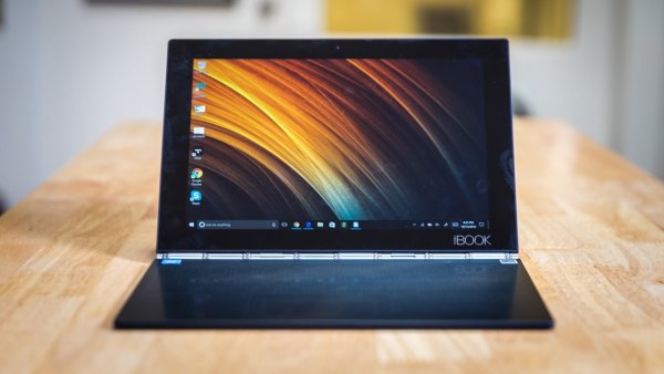 Ноутбук без клавиатуры Lenovo Yoga Book представлен во втором поколении