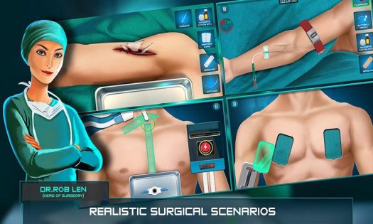 Surgeon Doctor 2018 : Virtual Job Sim 1.6. Скриншот 3