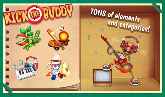 Kick The Buddy 2.11.2. Скриншот 2
