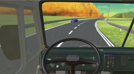 Russian Truck Simulator 0.9. Скриншот 1