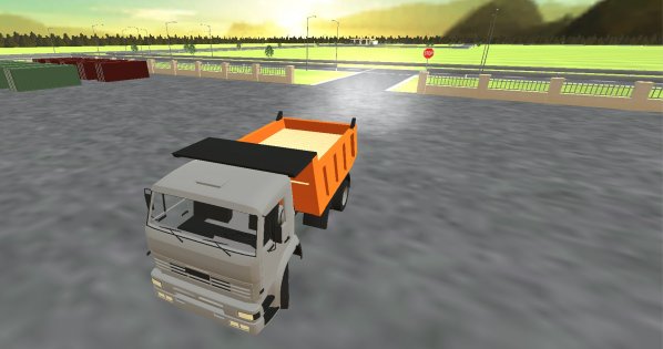Russian Truck Simulator 0.9. Скриншот 2