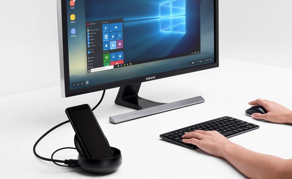 Док-станция Samsung DeX задействует смартфон в качестве второго монитора