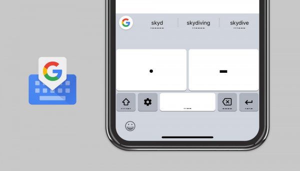 Клавиатура Gboard теперь поддерживает азбуку Морзе