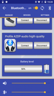Bluetooth Audio Widget Battery 3.5. Скриншот 7