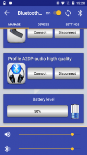Bluetooth Audio Widget Battery 5.0. Скриншот 7