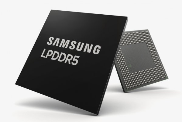 Samsung анонсировала первые модули памяти LPDDR5 DRAM для смартфонов