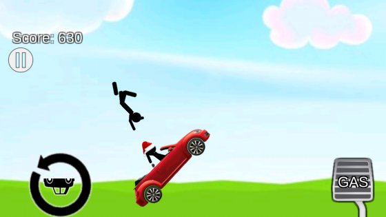 Happy wheels stickman 0.0.8. Скриншот 1